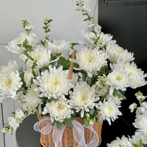 Elegant Bloom Basket #025