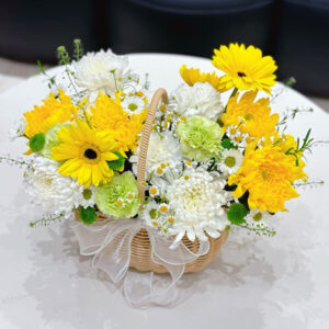 Little Flower Basket #029